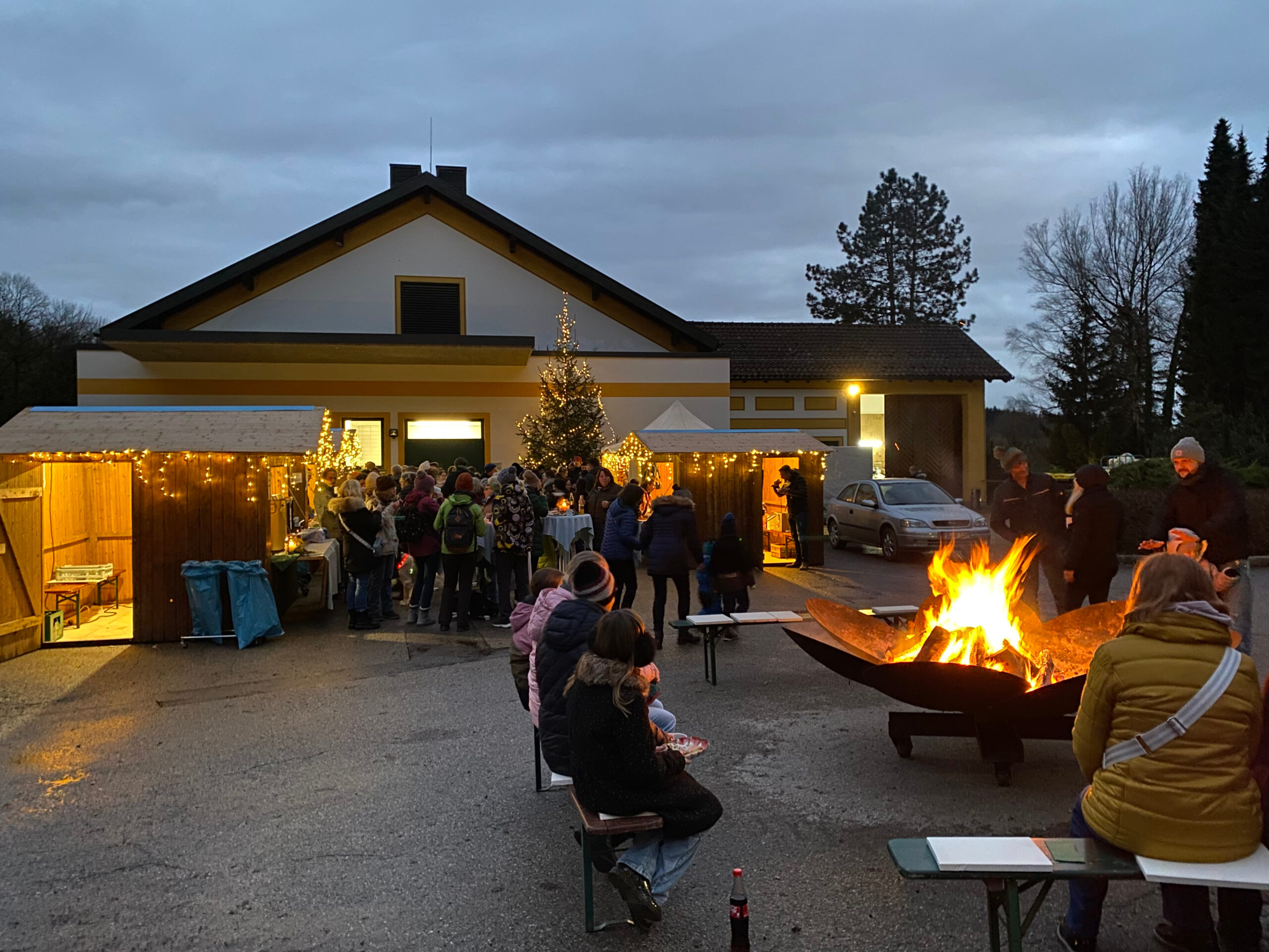 Weihnachtsfeier Weihnachtsmarkt Klinik Wartenberg 2024
